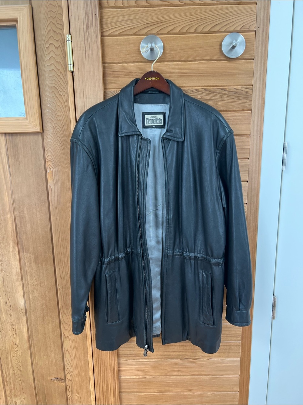 Vintage Robert Comstock Endurance Leather Jacket – Men’s Size 40